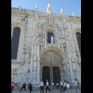 Südportal der Kirche des Hieronymus-Klosters (Mosteiro dos Jerónimos, UNESCO-Weltkulturerbe)